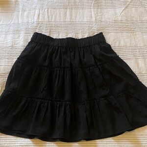 NEW LOFT Black A-Line Skirt